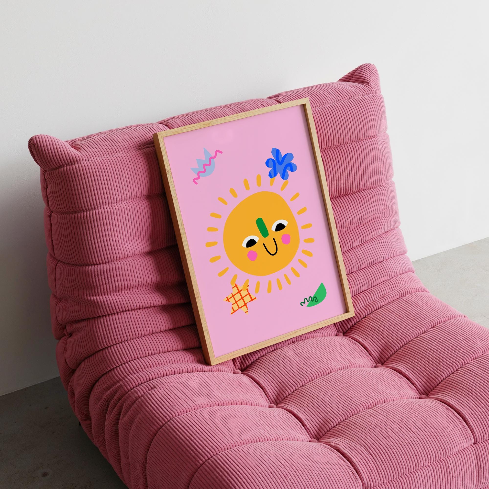 Smiling Sun Kids Print