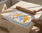 Night Night Cat Print