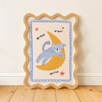 Night Night Cat Print