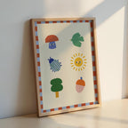 Whimsical Nature Forest Print