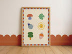 Whimsical Nature Forest Print