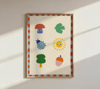 Whimsical Nature Forest Print