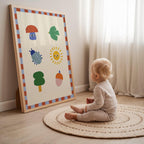Whimsical Nature Forest Print