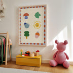 Whimsical Nature Forest Print