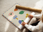 Abstract Floral Kids Print