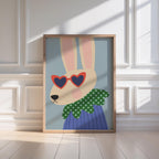 Cool Bunny Kids Print