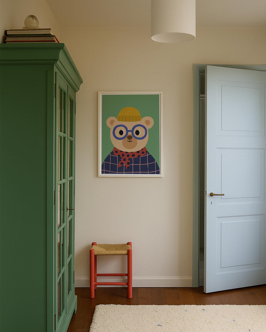 Cute Bear Kids Print
