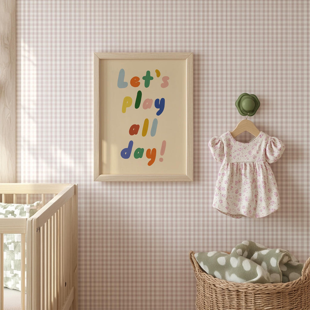 Let's Play All Day Kids Print