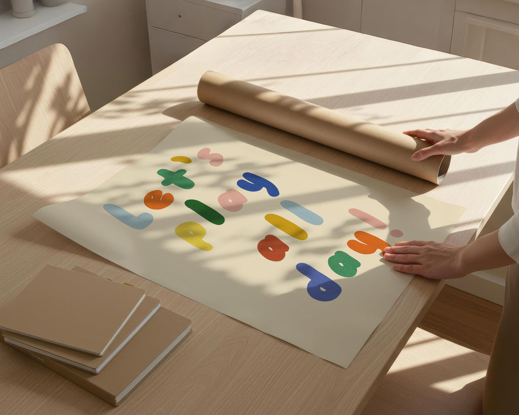 Let's Play All Day Kids Print