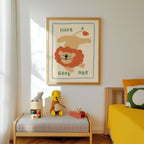 Have a Good One Lion Print