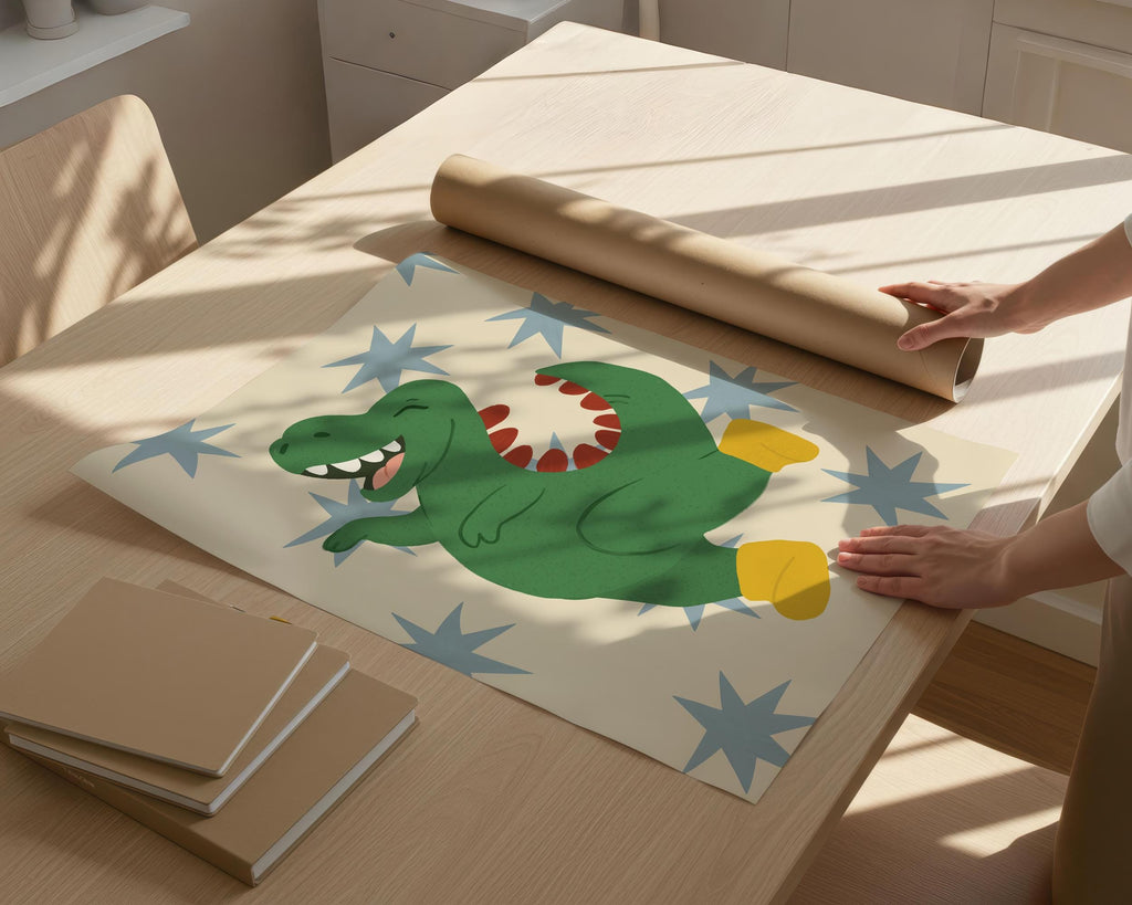 Fun Dino Nursery Print
