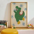 Fun Dino Nursery Print
