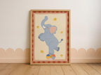 Playful Elephant Kids Print