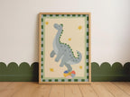 Gentle Dino Nursery Print