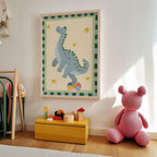 Gentle Dino Nursery Print