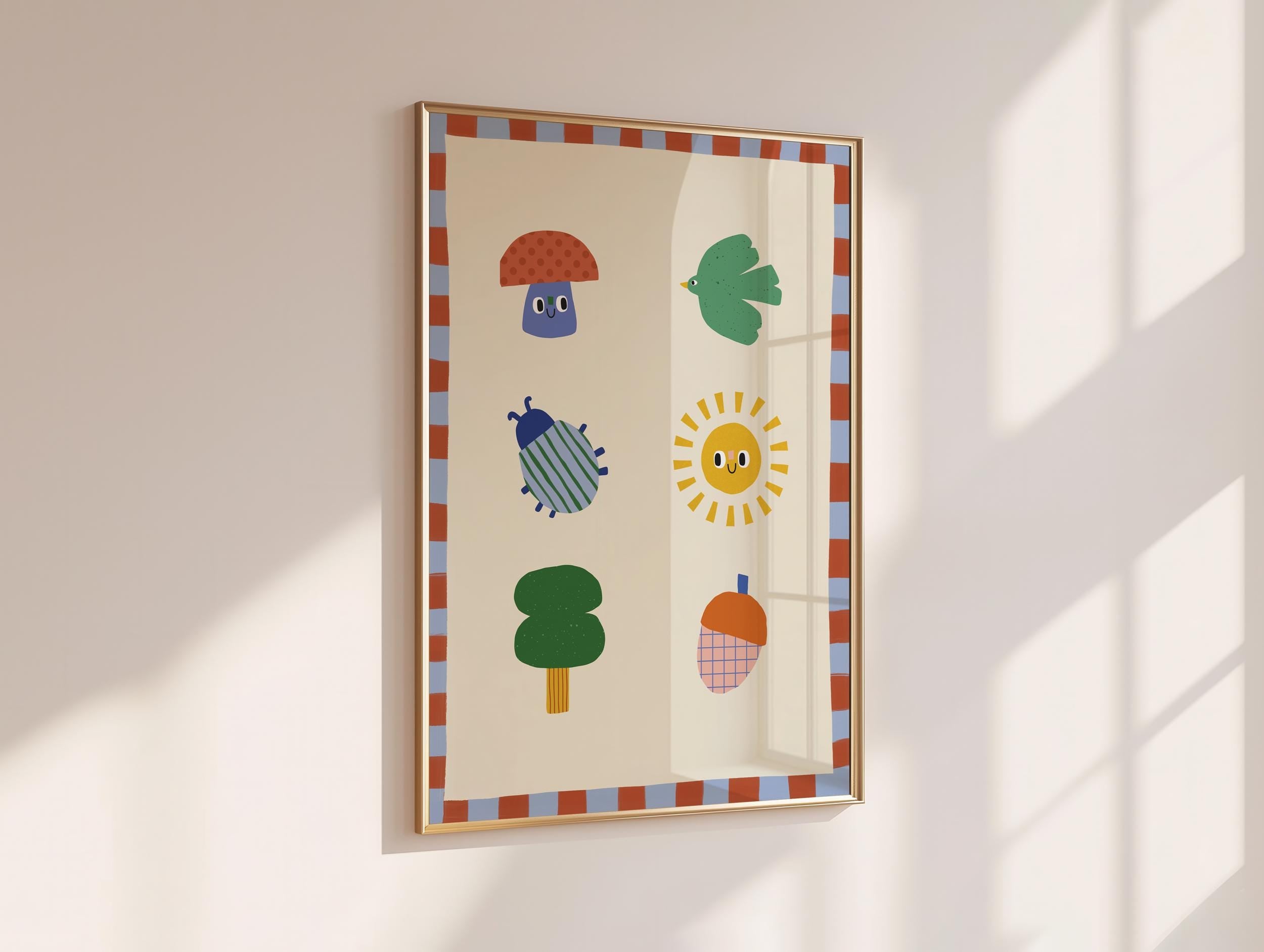 Whimsical Nature Forest Print