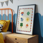 Whimsical Nature Forest Print