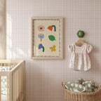 Abstract Floral Kids Print