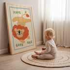 Have a Good One Lion Print