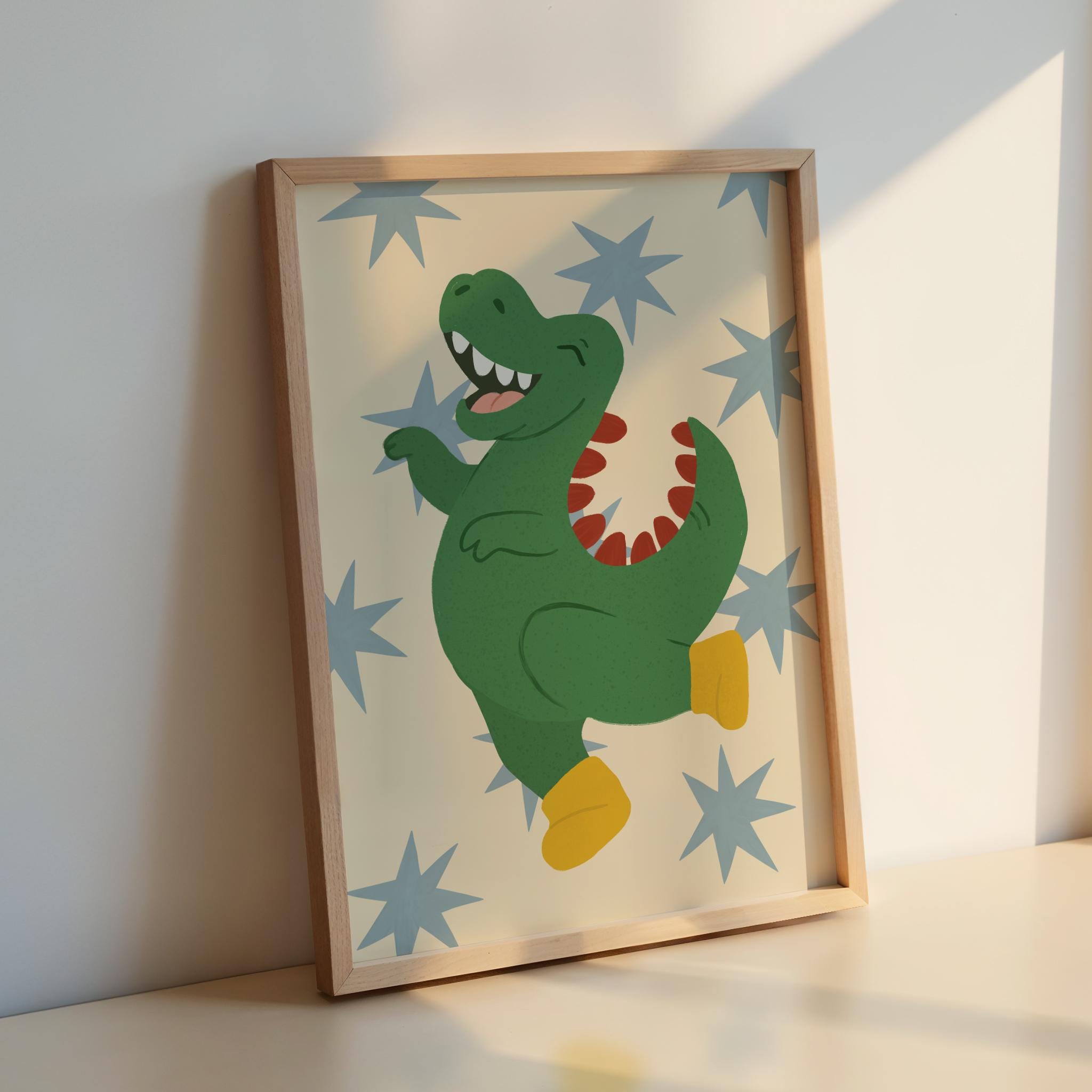 Fun Dino Nursery Print