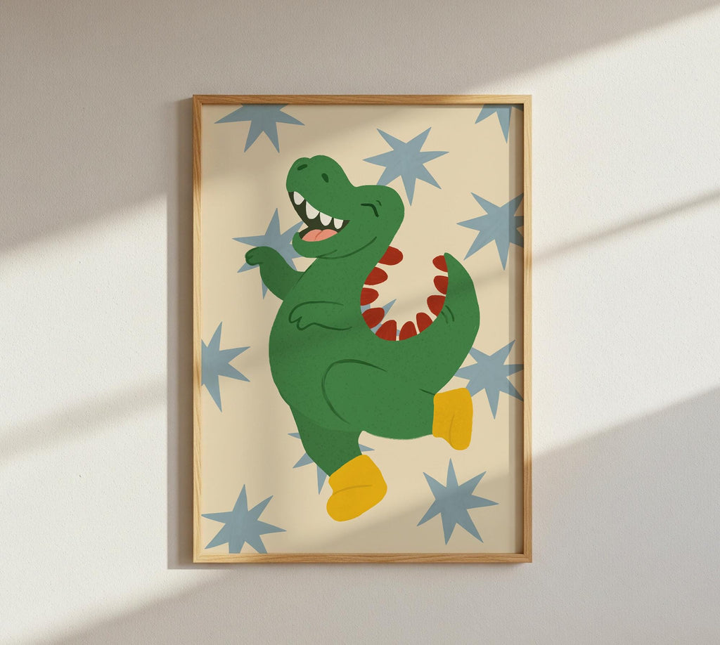 Fun Dino Nursery Print