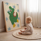 Fun Dino Nursery Print