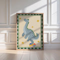 Gentle Dino Nursery Print