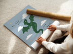 To the Moon & Back Dragon Print