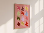Flying Birds Print - Pink