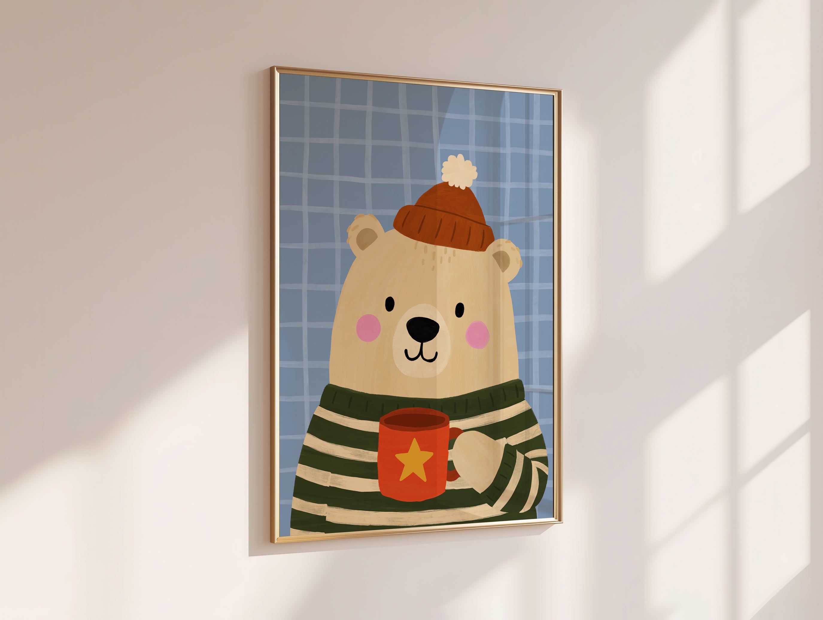 Cosy Bear Print