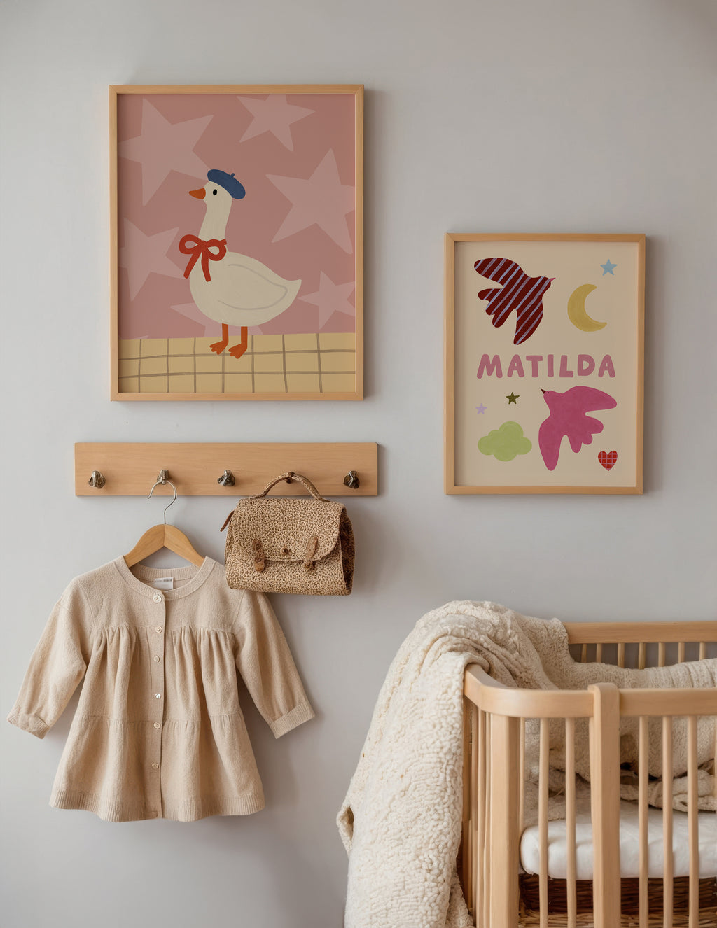 Goose Nursery Print