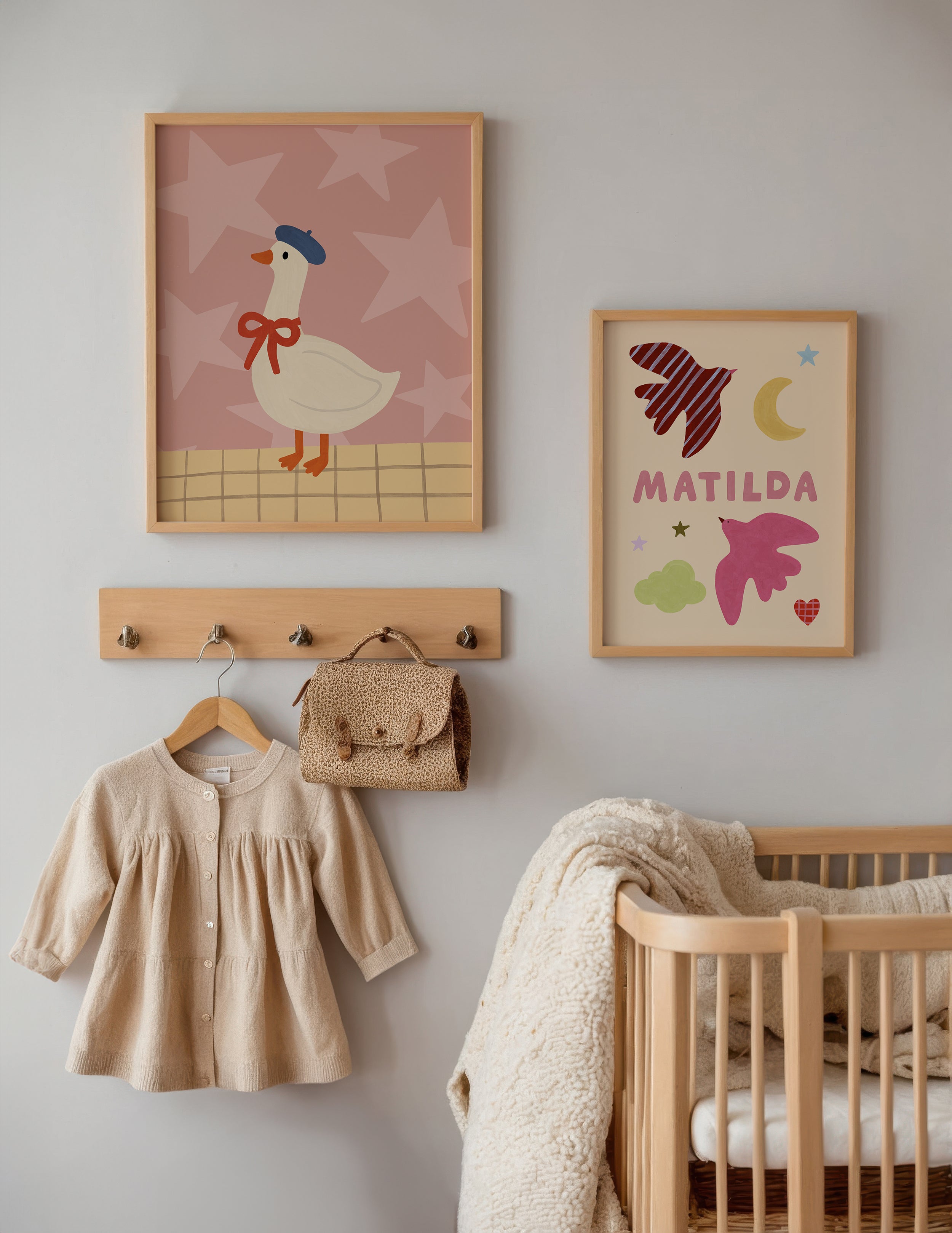 Goose Nursery Print
