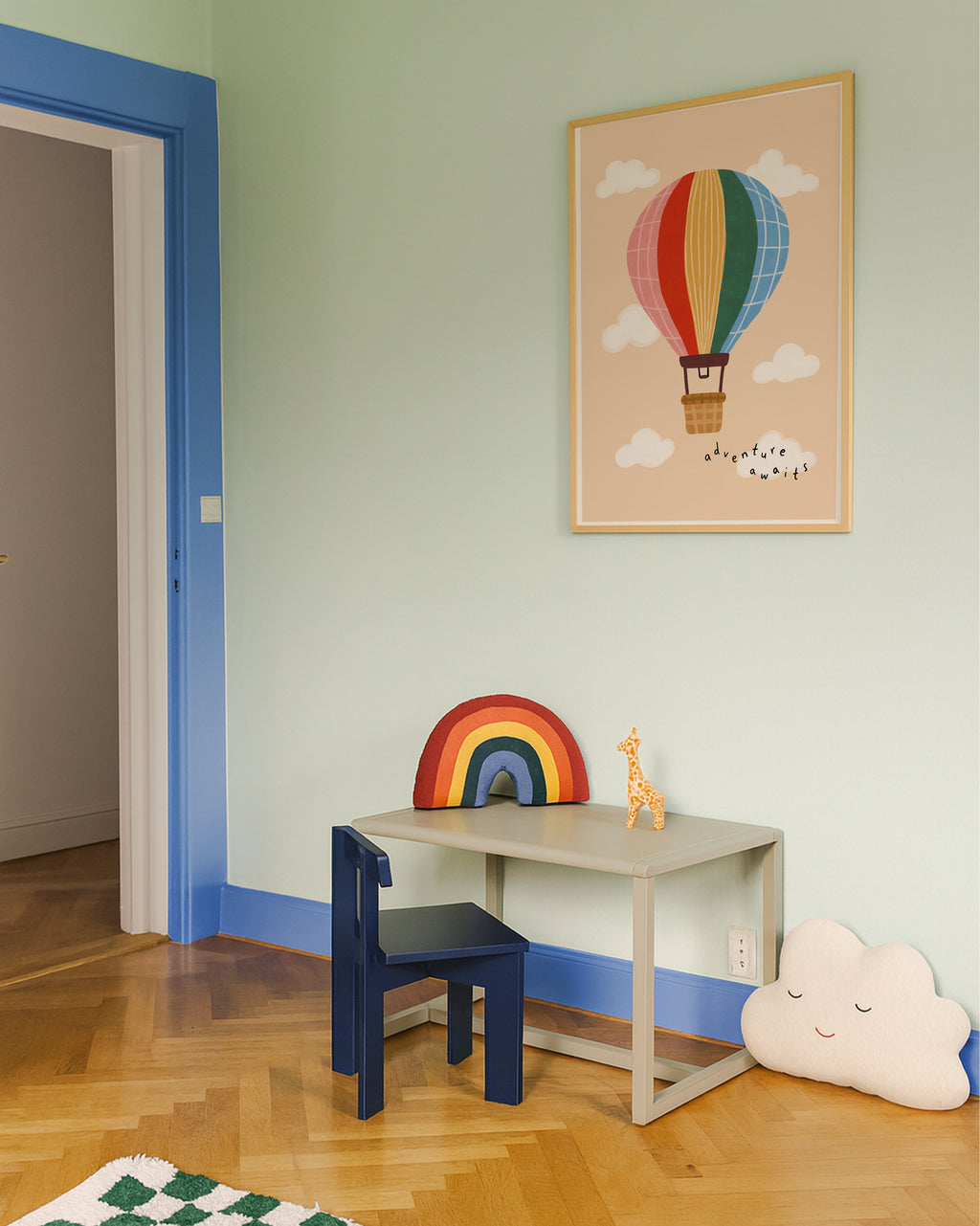 Hot Air Balloon Adventure Awaits Print