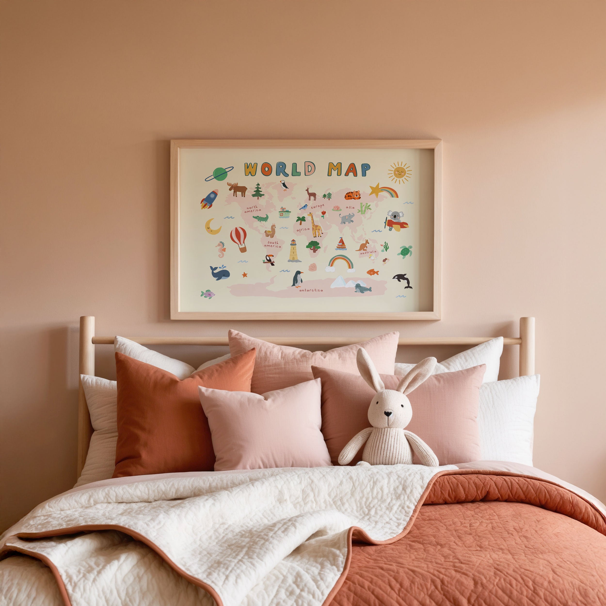 World Map Print