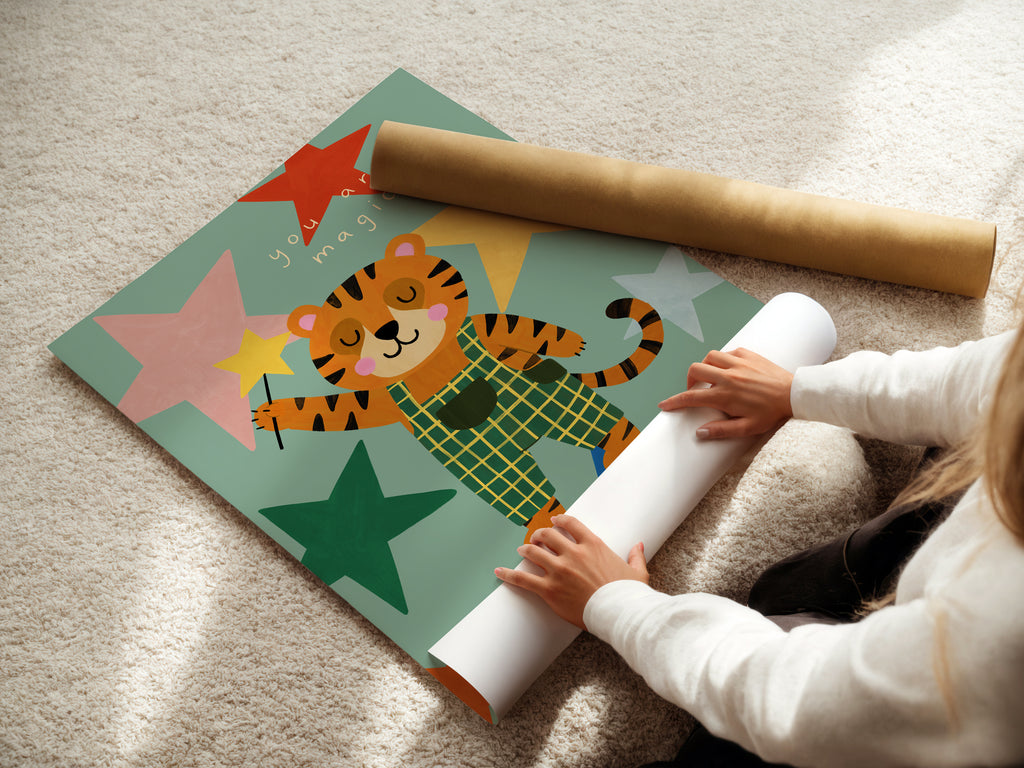 You Are Magic Tiger Print