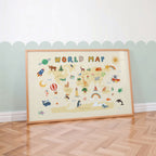 World Map Print