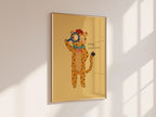Stay Curious Leopard Print