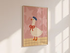 Goose Nursery Print