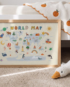 World Map Print