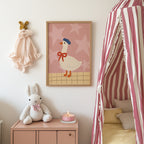 Goose Nursery Print