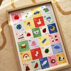 Modern Alphabet Print - ABC Poster for Kids