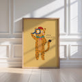 Stay Curious Leopard Print