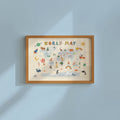 World Map Print
