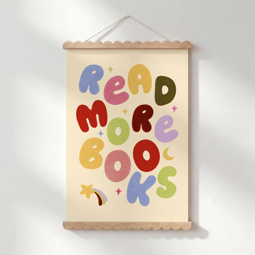 Read More Books Print - Pink/Purple