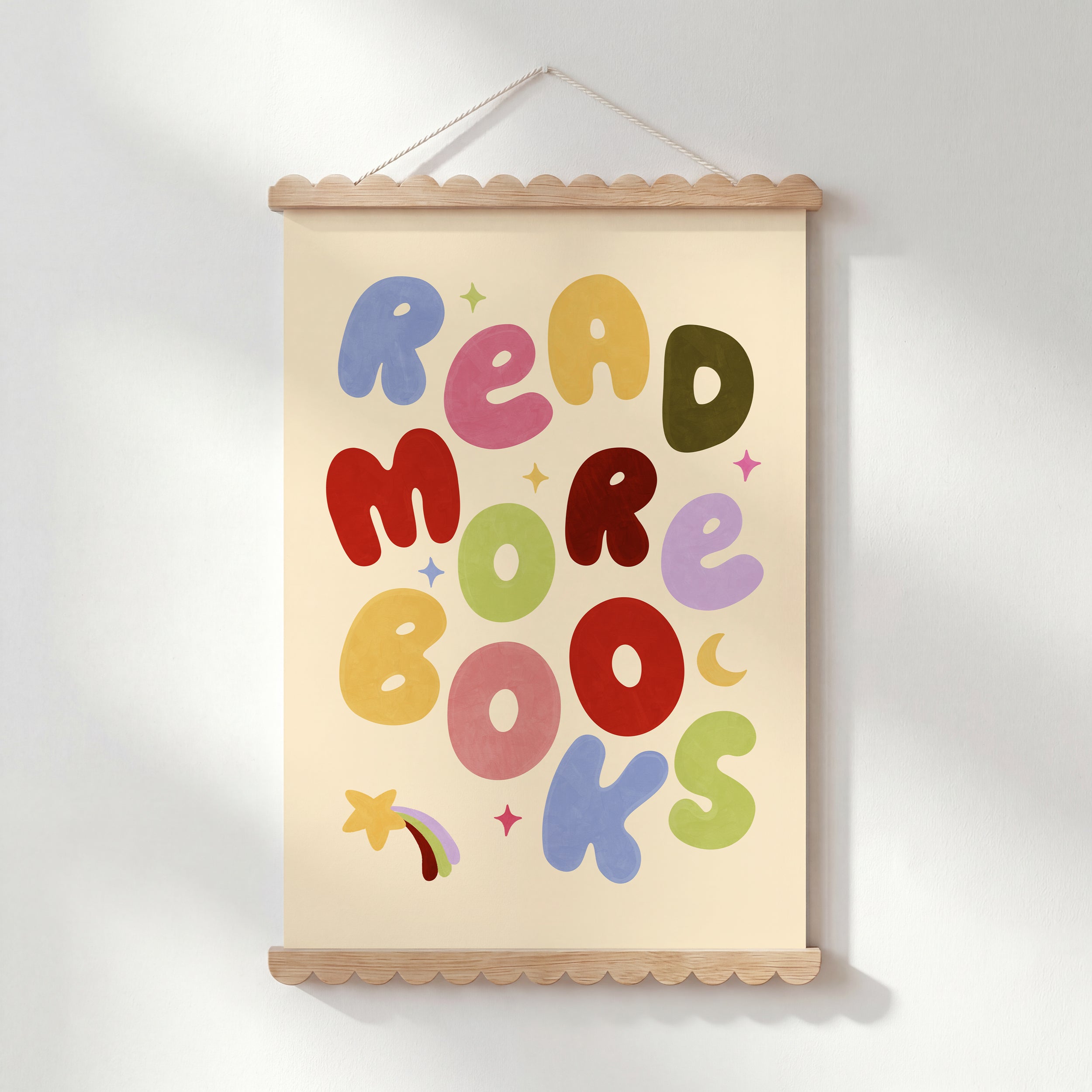 Read More Books Print - Pink/Purple