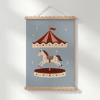 Carousel Horse Print