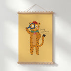Stay Curious Leopard Print