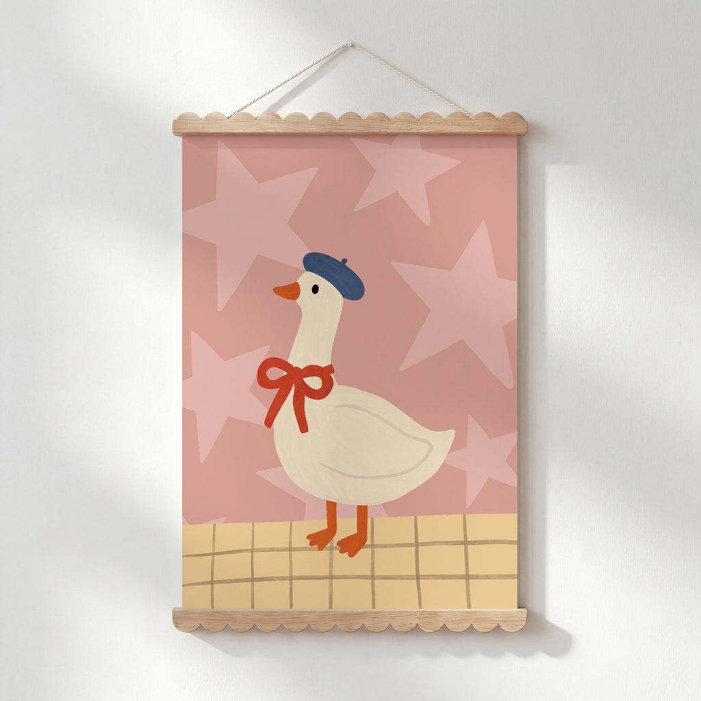 Goose Nursery Print