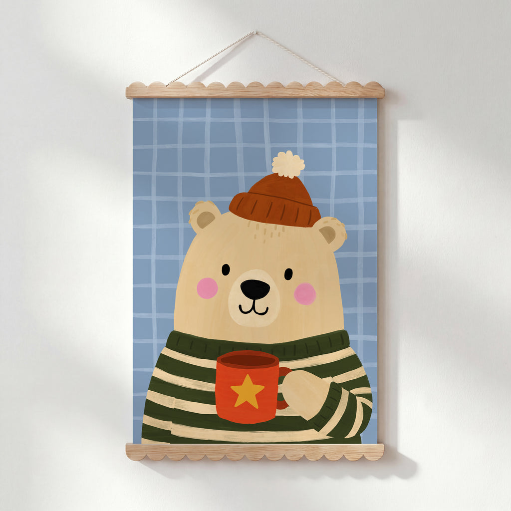 Cosy Bear Print