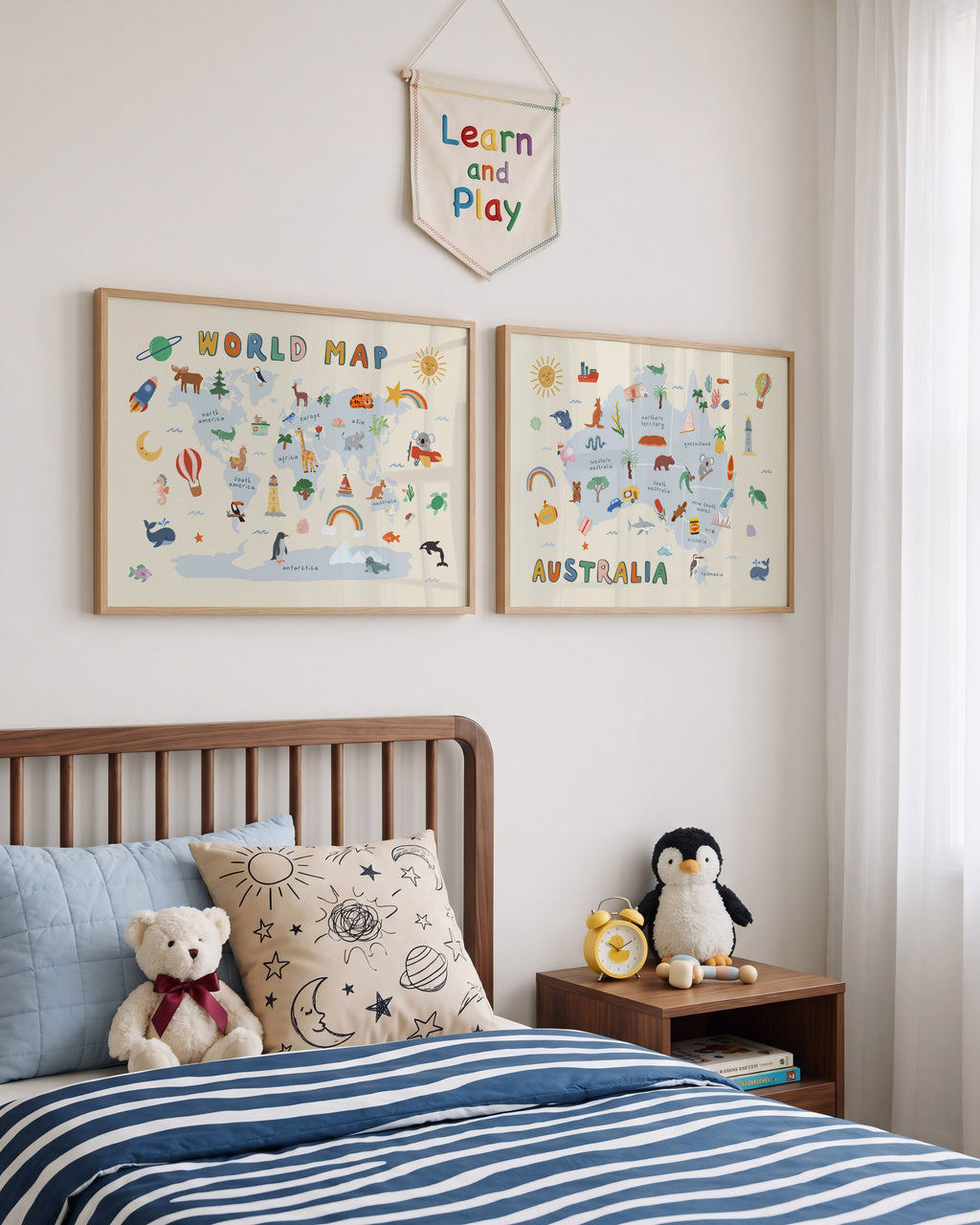 World Map Print